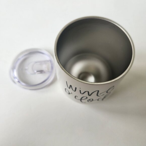 Wine O'Clock Stainless Steel Insulated Tumbler With Lid Sweet Water Decor Party - Picture 5 of 7